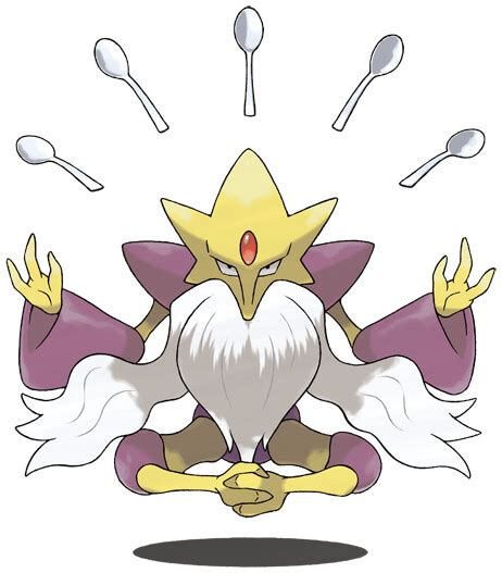 Alakazam Pokédex: stats, moves, evolution & locations.